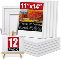 12 Pack Canvases for Painting with 11x14