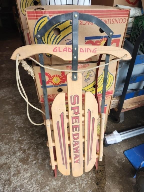 Vintage Speedaway Sled