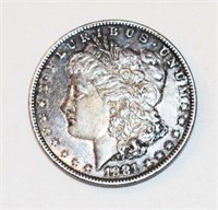 1881 O MORGAN SILVER DOLLAR