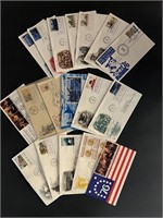 Lot of 20 USA commemorative FDC's