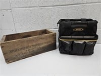 Vintage Ammo Box & Tool Tote / Bag