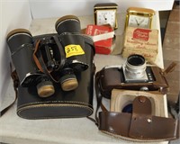 LUMINOUS 16X50 BINOCULARS PRAKTIC CAMERA TWO