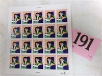 US STAMPS HELPING CHILDREN LEARN MINT SHEET