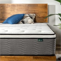 ZINUS 12 Inch Hybrid Mattress  Full White