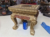Antique Carved Wooden Stand