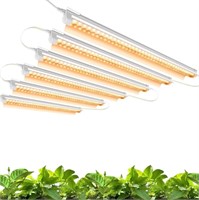 (6) Monios-L T8 LED Full Spectrum Grow Lights