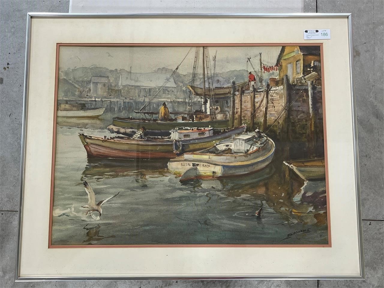 Pair of Sailing Prints by Sessions