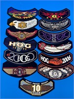 Set Of Harley Owners Group Patches