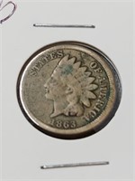 1863 Indian Head penny, missing "United" error?