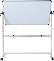 VIZ-PRO Magnetic Mobile Whiteboard 44 x 30 Inches