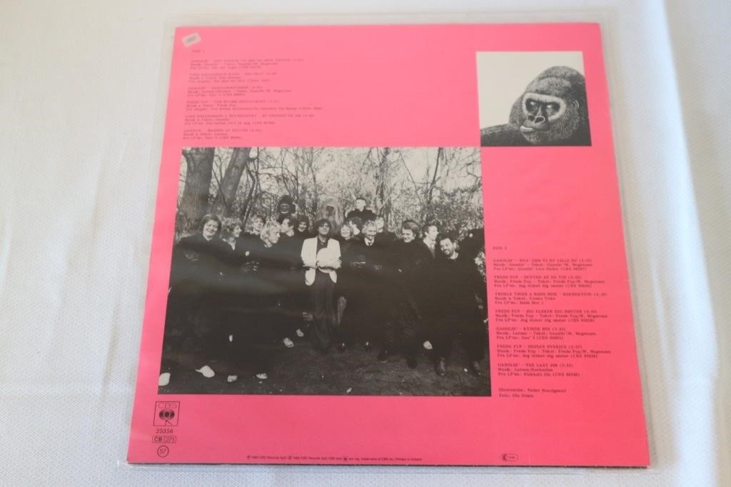 diakritisk Krage mekanisk LP, Gorilla mix, m/ bl.a. Kim Larsen | Campen Auktioner A/S