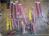 16 Masonry Drill bits, Size 3/16" - 1"
