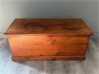 Antique Pine Blanket Box