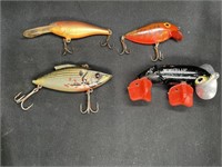 Rapala, Jitterbug, & Bill Lewis Fishing Lures