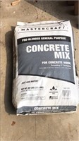 (3) concrete mix bag, soft
