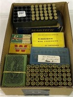 Group of Ammo Including 50% Full Box of