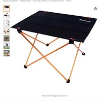 Portable Folding Table, Lightweight Camping Table