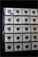 20 Error Coins - Quarters and Lincoln Pennies
