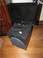 tv & subwoofer