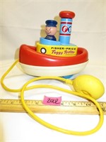 1967 Fisher Price Tuggy Tooter - Still Toots!!