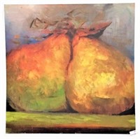 Pear Print on Canvas