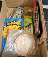 box of misc. items