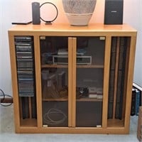 Audio / TV Cabinet, Music Cd's