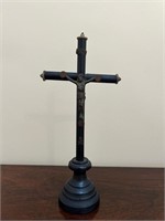 Decorative Ebonised Crucifix