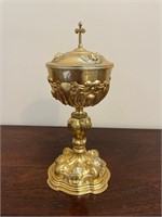 Silver Gilt Chalice (11cm W x 24cm H)