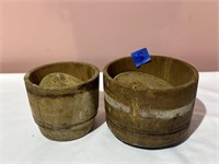 2 Vintage Butter Molds