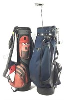 (2) Golf Bags, Odyssey White Hot Putter