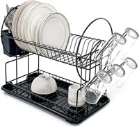 Dish Drying Rack- Space-Saving  Steel