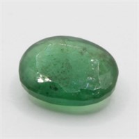 CERT 0.64ct Zambian Emerald GGI Certified