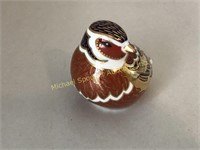 ROYAL CROWN DERBY CHAFFINCH PAPERWEIGHT