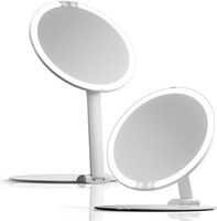 Rechargeable LED Travel Mirror
