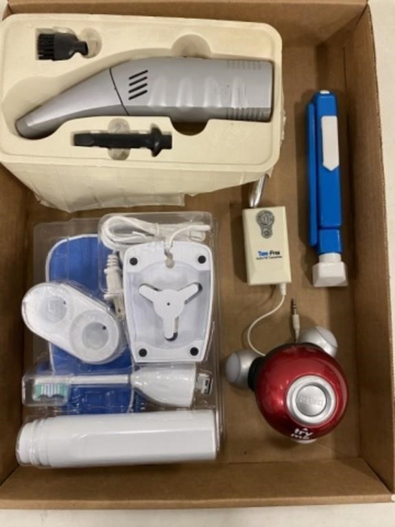 Misc Electronics-mini vacuum, electric toothbrush