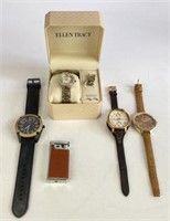 Watches including Ellen Tracy, Fossil, Geneva