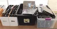 (4) Boxes of Assorted Binders