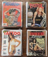 Lot Of 40+ Tattoo Magazines