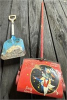Child's Shovel and Sweeper