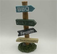 Camping Mini Garden or Tabletop Sign by TrueLiving