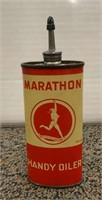 Marathon Handy Oiler Advertising Can