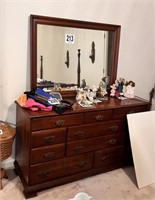 Vintage Dresser With Mirror- Buyer Responsible