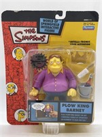 The Simpsons 2002 PLOW KING BARNEY Figure