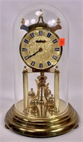 Anniversary clock - Welby - brass, 7.5" base,