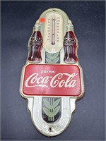 1941 COCA-COLA ORIGINAL ART DECO THERMOMETER