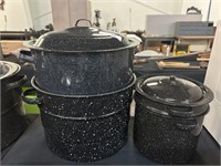 Enamelware Canning Pots
