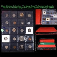 Huge Liifetime Collection - Too Many Coins To Auct