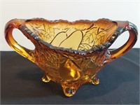 4-footed 2-handle Sugar Bowl Indiana Sweet Pears