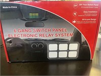 6 Gang Switch Panel Switch Electronic Relay System